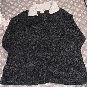 a cozy fuzzy pull over!